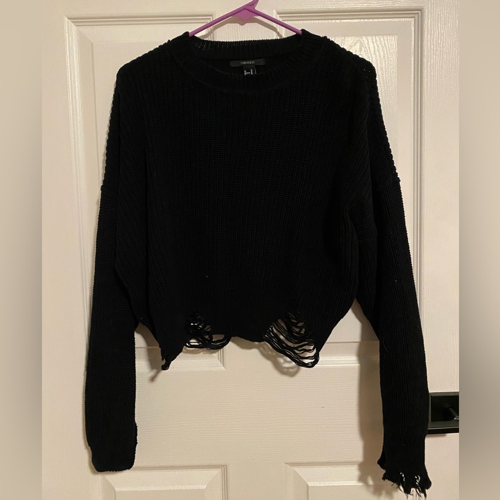 Distressed Sweater
